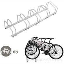 5Bicycle Floor Parking Ayarlanabilir Depolama Standı Bisiklet Rafı